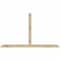 Ekena Millwork Portland Rough Sawn Timber Gable Bracket, Douglas Fir, 84"W x 49"H x 2"D x 4"F, 14/12 Pitch GBW084X49X0204POR00RDF - alternate 1